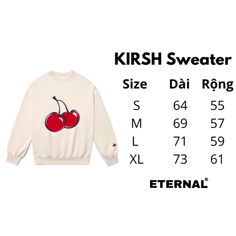Sweater brand Hàn KIRSH Cherry