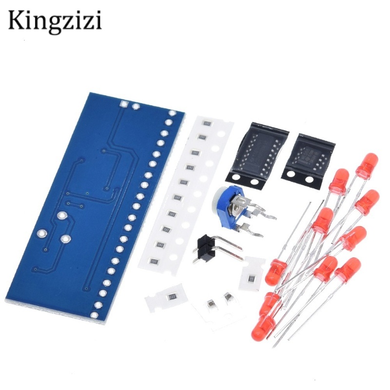 Bộ mô đun đèn led tự làm Ne555 và Cd4017