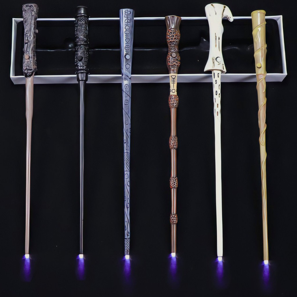 Cây Đũa Phép Thuật Của LED harry Potter Phát Sáng, cảnh sát, lõi kim loại, hiệu suất xung quanh cảnh sát của Hermione.