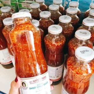 Sốt chua ngọt con gà chuẩn Thái Lan ( chai siêu to 980g )