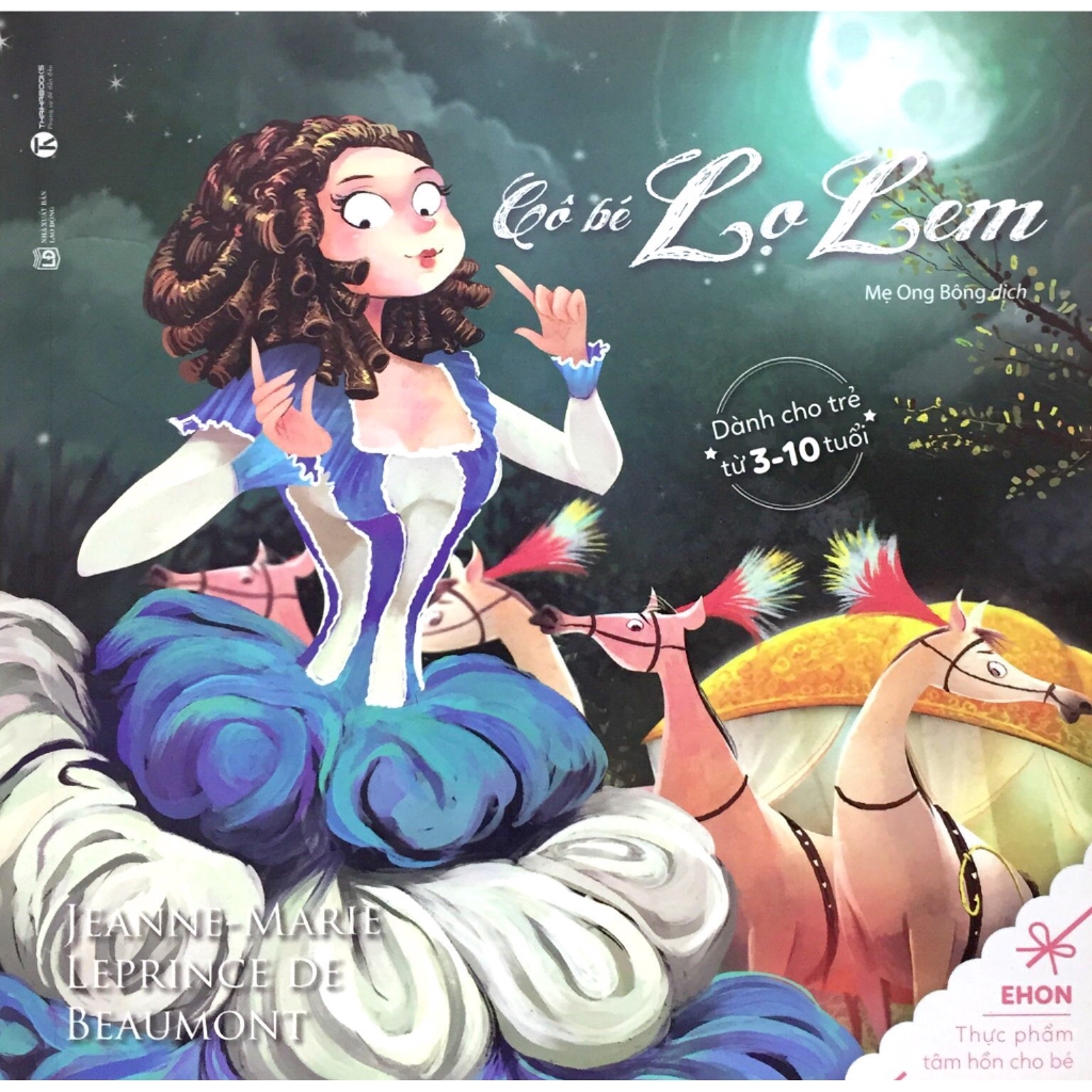 Sách - Ehon Cô Bé Lọ Lem - Cinderella - Jeanne-marie Leprince De Beaumont