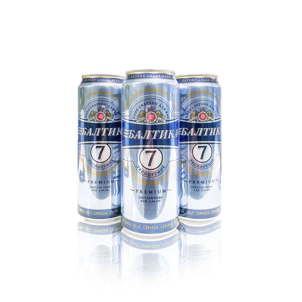 Lốc 6 lon Bia Nga BALTIKA SỐ 7 450ml