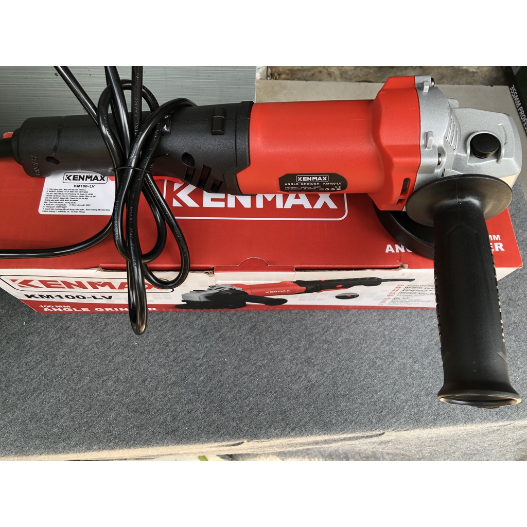 Máy mài góc 100mm chỉnh tốc độ Kenmax KM100-LV- Hàng chính hãng
