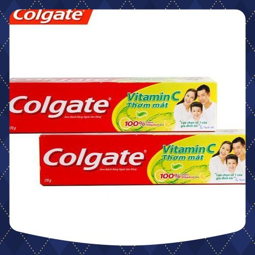 [Chính hãng] KEM ĐÁNH RĂNG COLGATE VITAMIN C 170G