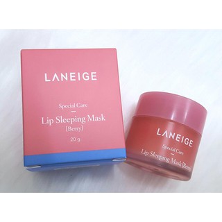 [ Big Size 20g ] Mặt Nạ Ngủ Dưỡng Môi Laneige Spacial Care - Lip Sleeping Mask Berry