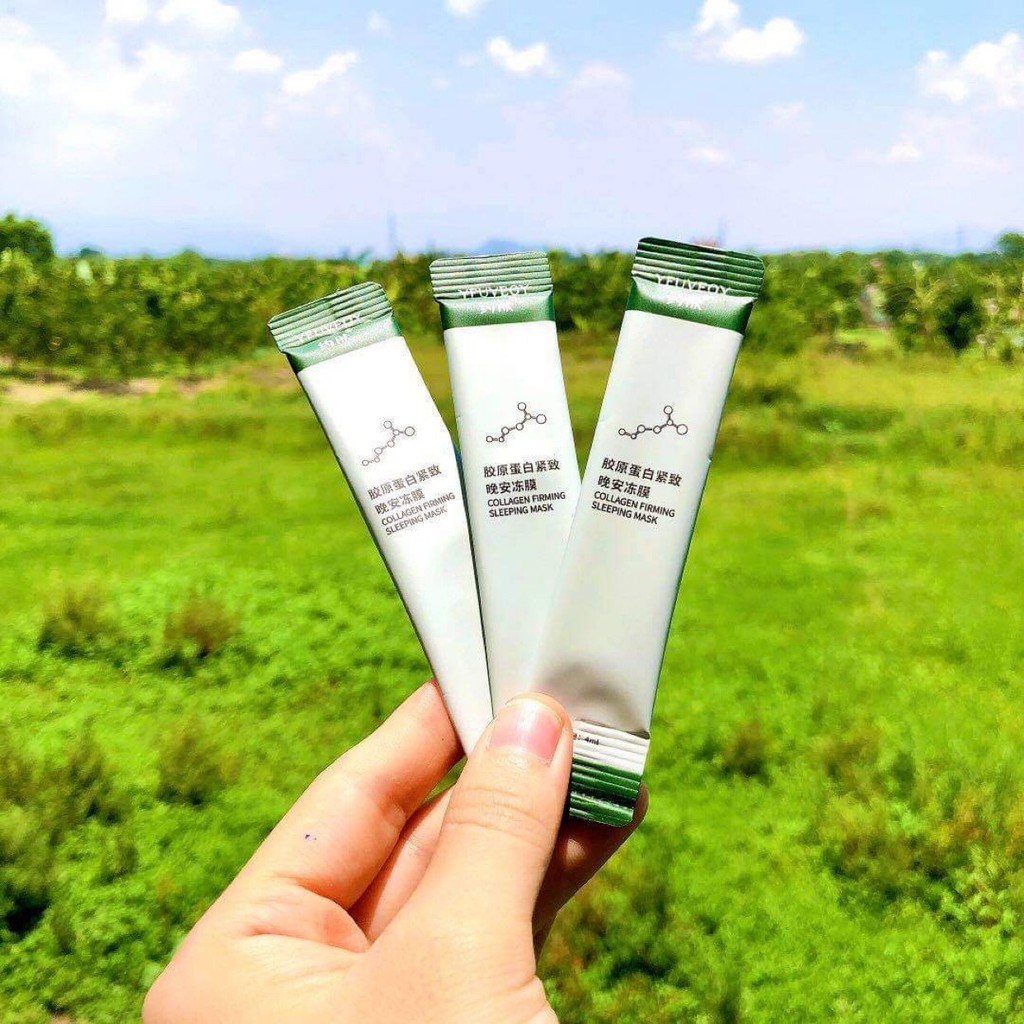 Mặt Nạ Ngủ Collagen trắng sáng da, Đàn Hồi, Giảm Nếp Nhăn, Tái Tạo Da | BigBuy360 - bigbuy360.vn