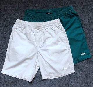 Quần Short Đi Biển In logo STUSSY World Tour Co Giãn Nhiều Màu Cơ Bản Phong Cách Đường Phố Mỹ