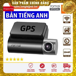 Camera hành trình ô tô 70mai Dash Cam Pro Plus A500 Siêu Nét 1944P Tích hợp sẵn GPS - Phiên Bản Tiếng Anh