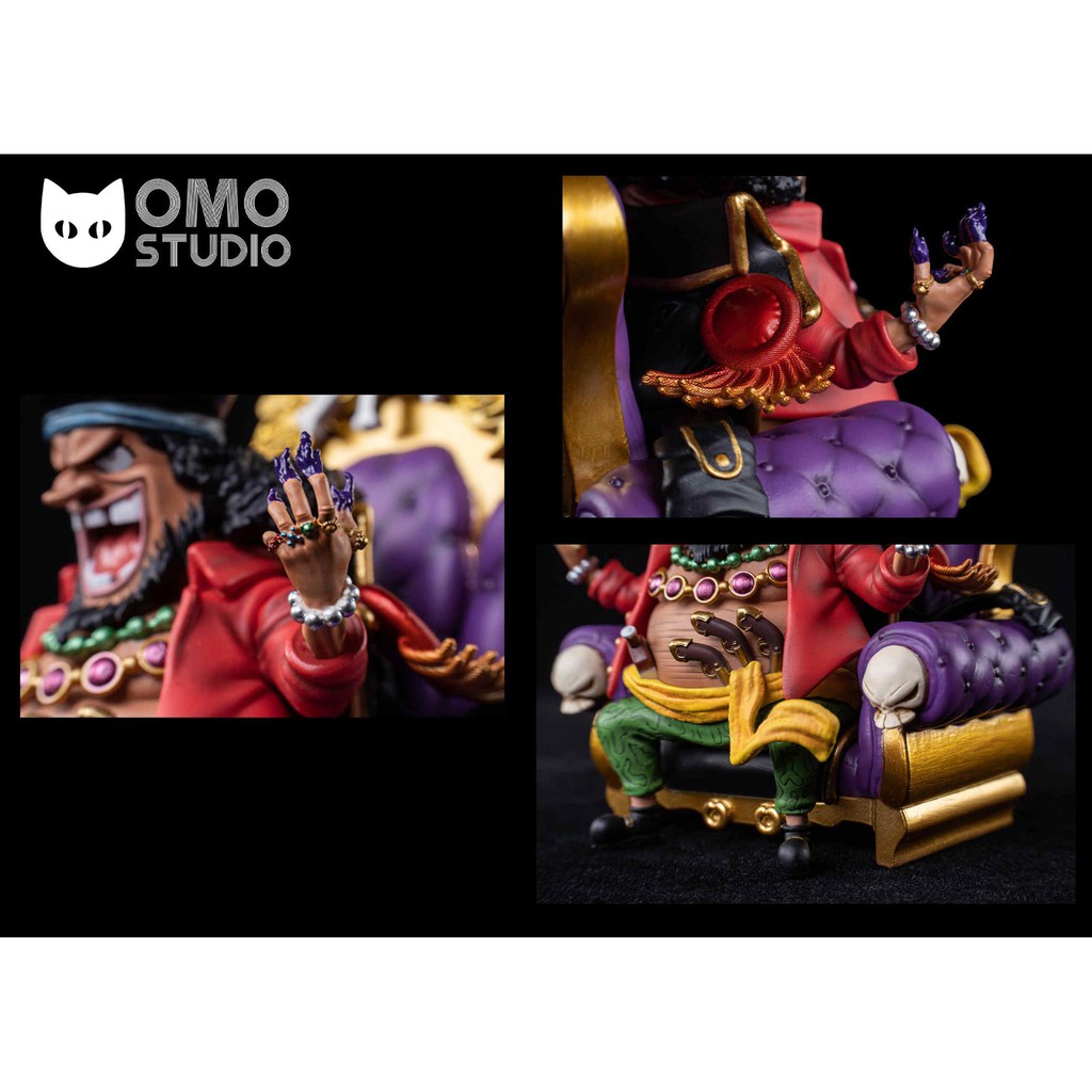 Mô hình One Piece Resin chính hãng - Râu Đen OMO Studio