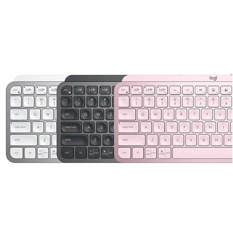 Bàn phím không dây Bluetooth Logitech MX Keys Mini - Nhỏ gọn, Sạc USB-C,  - Hàng chính hãng