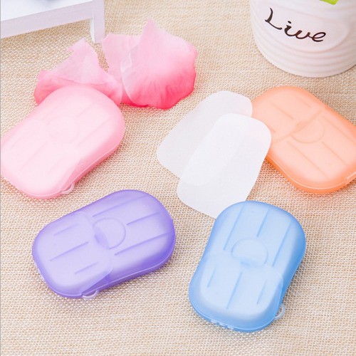 Xà bông giấy rửa tay phòng tránh dịch bệnh nhỏ gọn dễ dàng mang theo diệt khuẩn 100%