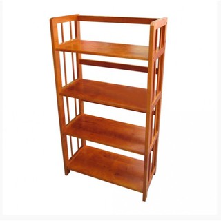 Kệ gỗ kệ để đồ 4 tầng dài 62cm tự lắp ráp mjzzuxx đa năng KS4T62