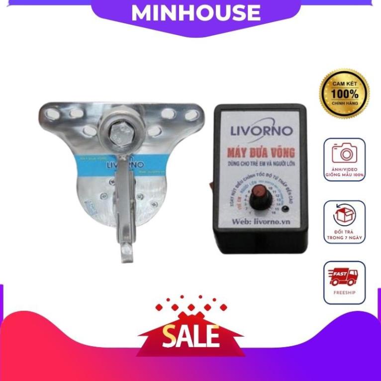 Máy Đưa Võng Tự Động ,Cục Đưa Võng Cho Bé Chỉnh Được Tốc Độ Giúp Ngủ Say Ngon Giấc - MINHOUSE