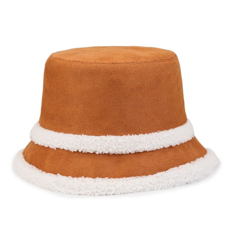 Mũ Bucket Lông Cừu Giữ Ấm Mùa Thu Và Mùa Đông Phong Cách Hàn Quốc Dễ Phối Đồ Hàng Mới 2022