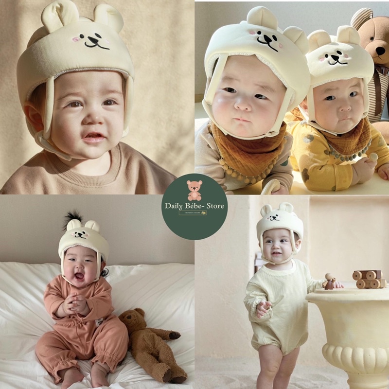 MŨ BẢO VỆ ĐẦU HÀN QUỐC BLISSBEBE CHO BÉ