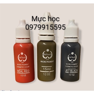 Mực học , mực tập phun xăm mày môi mí trên da giả