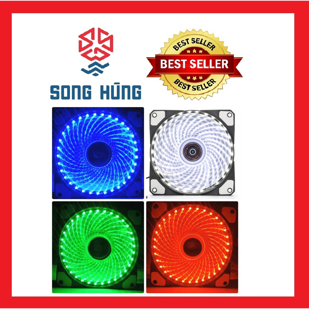 Quạt tản nhiệt FULLER CF120-3 Led RGB module Fan 12cm