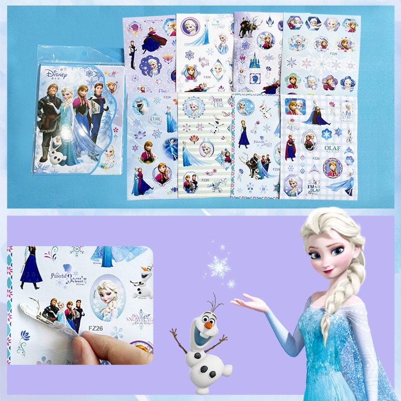 Sticker hình dán nhiều chủ đề đáng yêu, bộ 8 tấm 160 hình dán cho bé trai bé gái - Coolgift