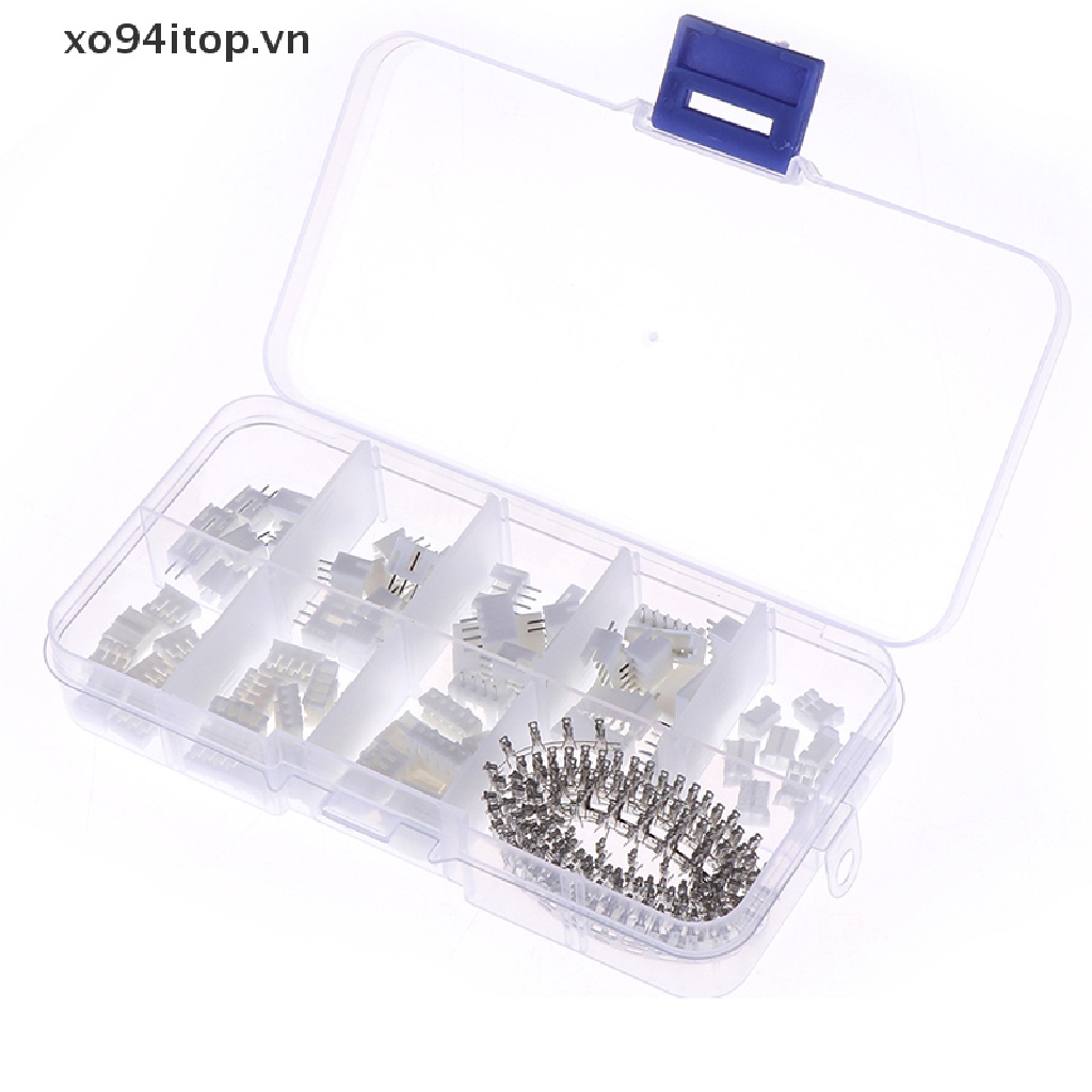 Set 230 Đầu Nối Dây Điện PH2.0 2p 3p 4 pin 2.0mm