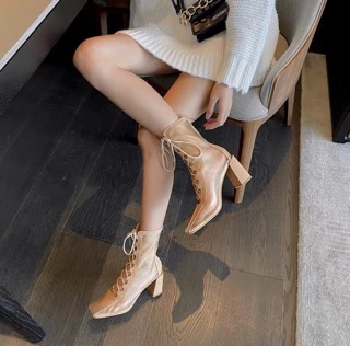 Boot lưới buộc dây