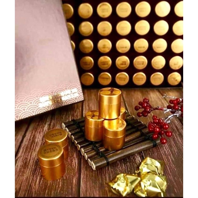 [ Hàng Chuẩn ] An Cung Ngưu Hoàng Hoàn Trầm Hương Nonghyup Hàn Quốc, Hộp Giấy Nâu 60 Viên * 3.75g, Ngừa Tai Biến Đột Qụy