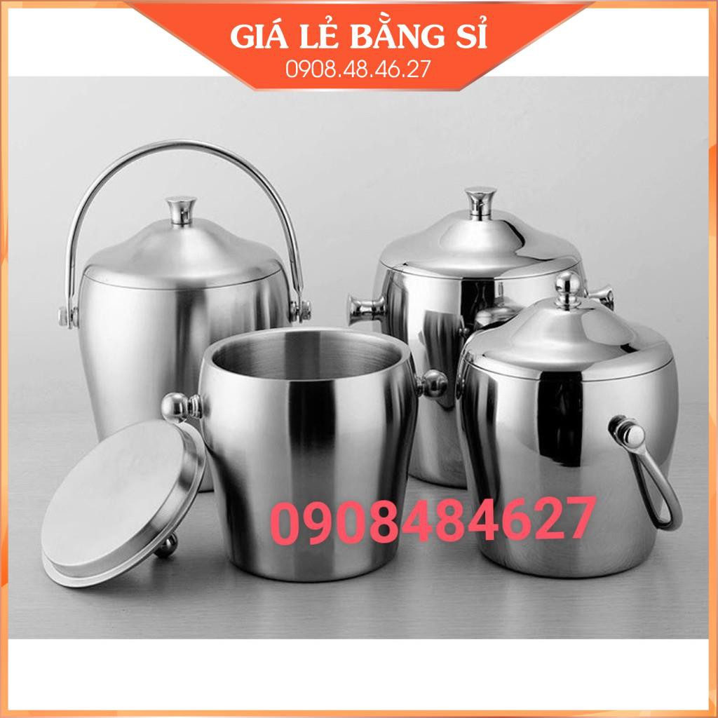 Xô Đá 2 Lớp Inox 304 Giữ Nhiệt