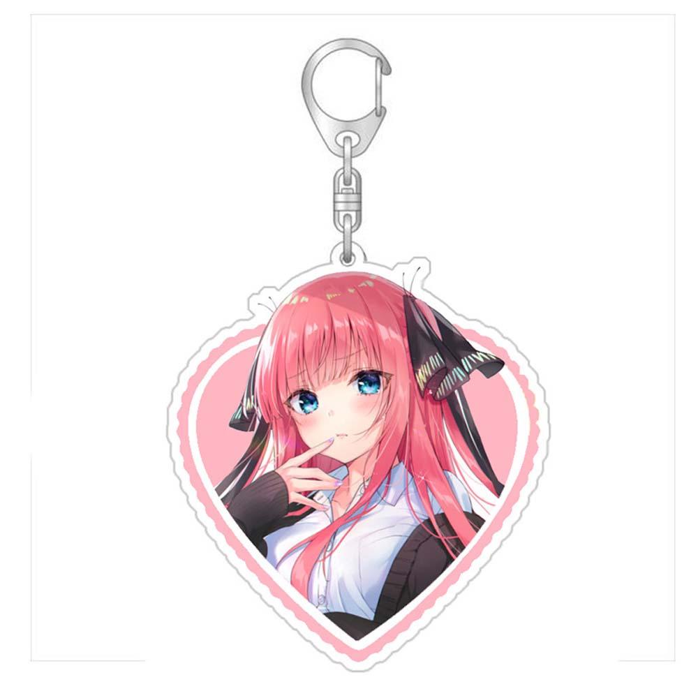 Móc Chìa Khóa Bằng Acrylic Hình Nhân Vật Nakano Ichika Quintessential