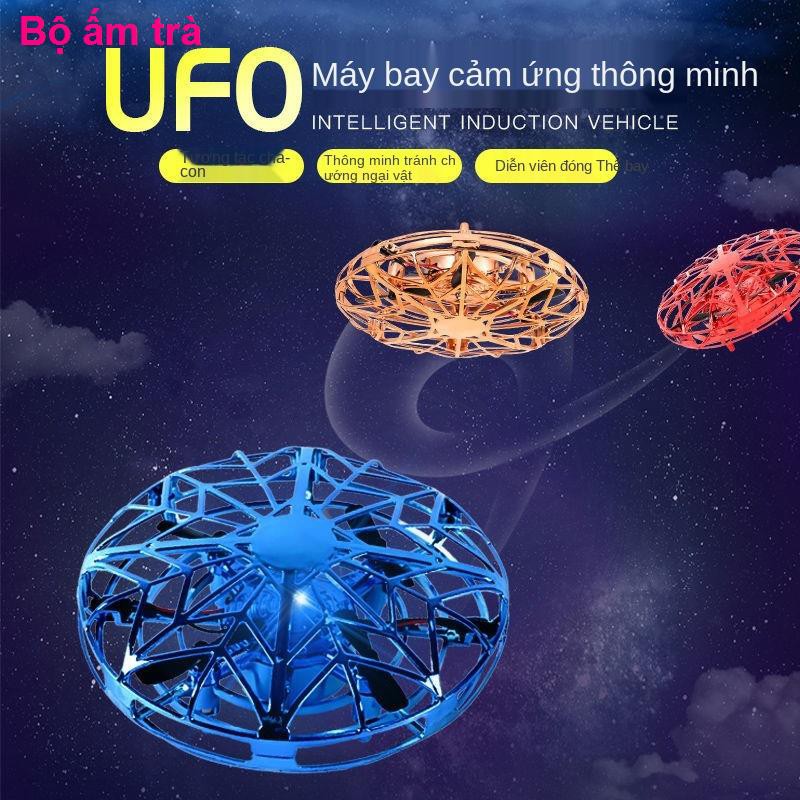 đồ chơi giáo dụcĐồ chơi trẻ em Máy bay cảm ứng UFO điều khiển từ xa chống rơi không người lái mini treo thông minh Đ