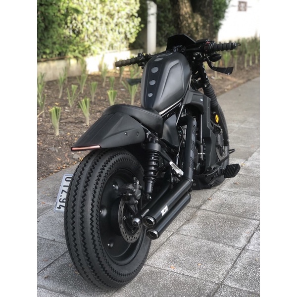 Pô VANCE HINES 2 NÒNG SLIP ON V-TWIN CHO HONDA REBEL300 REBEL500