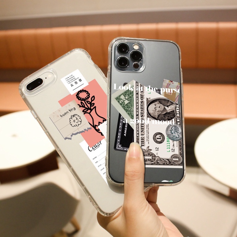 Ốp lưng iphone 6, 6s plus, 7 8 Plus, X, XS, XR, XSMAX, 11, 12, 13 PROMAX TRONG SUỐT HÌNH TRỪU TƯỢNG 2022 PKVN