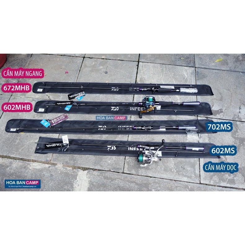 Cần Lure Daiwa Infeet | 2 Khúc