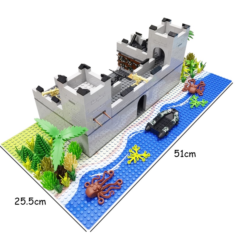 Bộ Đồ Chơi Lắp Ráp Lego MOC Bằng Gỗ Cho Bé Trai