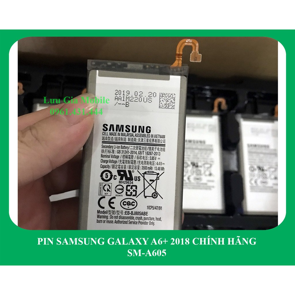 Pin Samsung Galaxy J8 2018 chính hãng J800 | Phát hiện hàng giả đền 10 lần giá trị sản phẩm