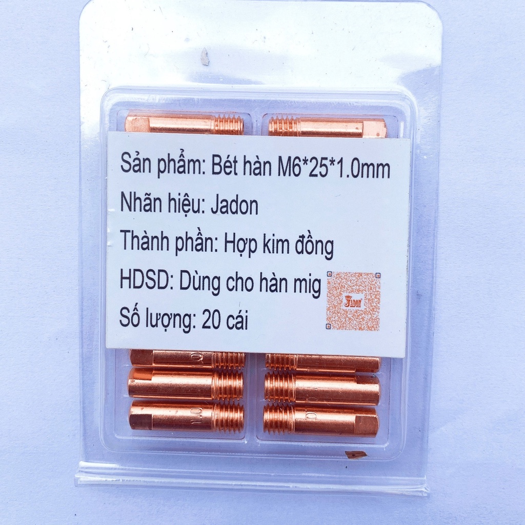 Bộ bép hàn 20 cái cho máy HÀN MIG MINI dùng súng hàn AK15