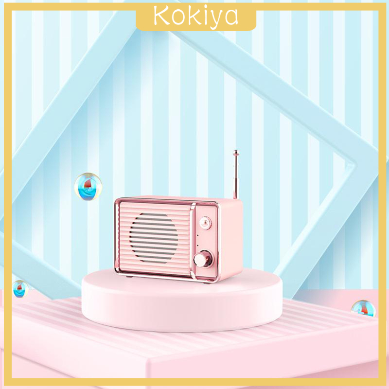 [KOKIYA]Bluetooth Speaker Built-in Microphone Heavy Bass Rechargeable 10m