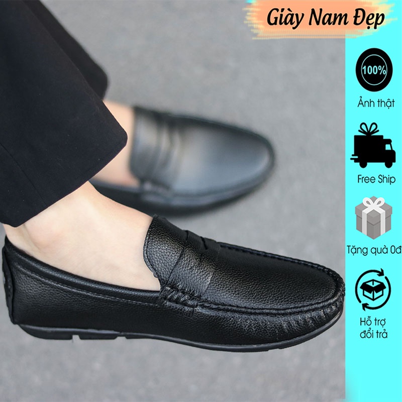 Giày mọi nam đẹp giá rẻ, xả kho giá tốt mã M032