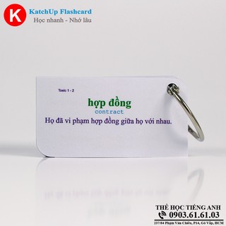 Bộ KatchUp Flashcard TOEIC - Best Quality (01B)