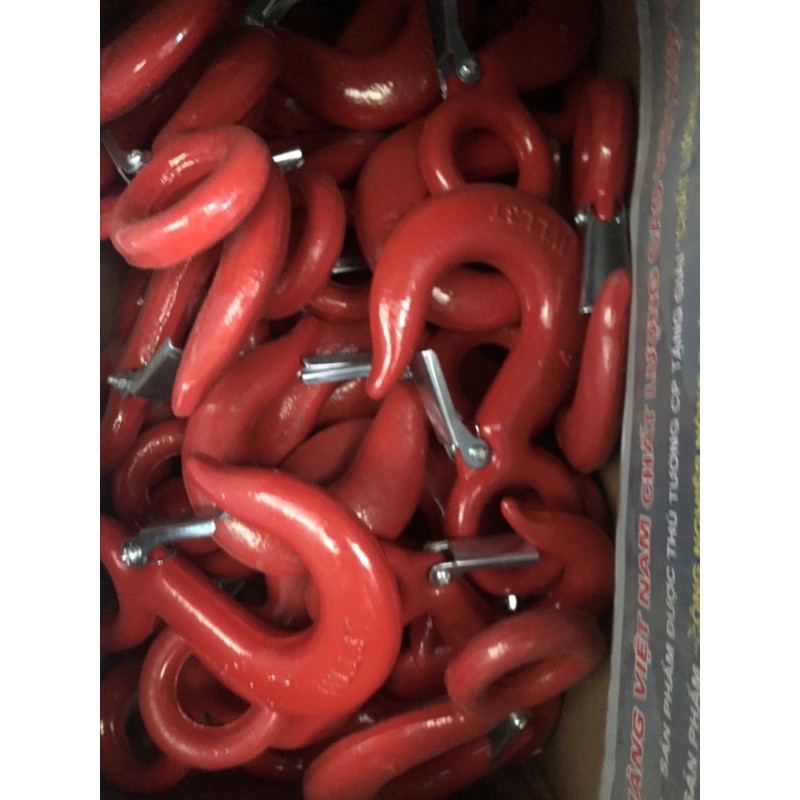 Móc cẩu đỏ (cẩu tròn )1.5 tấn )
