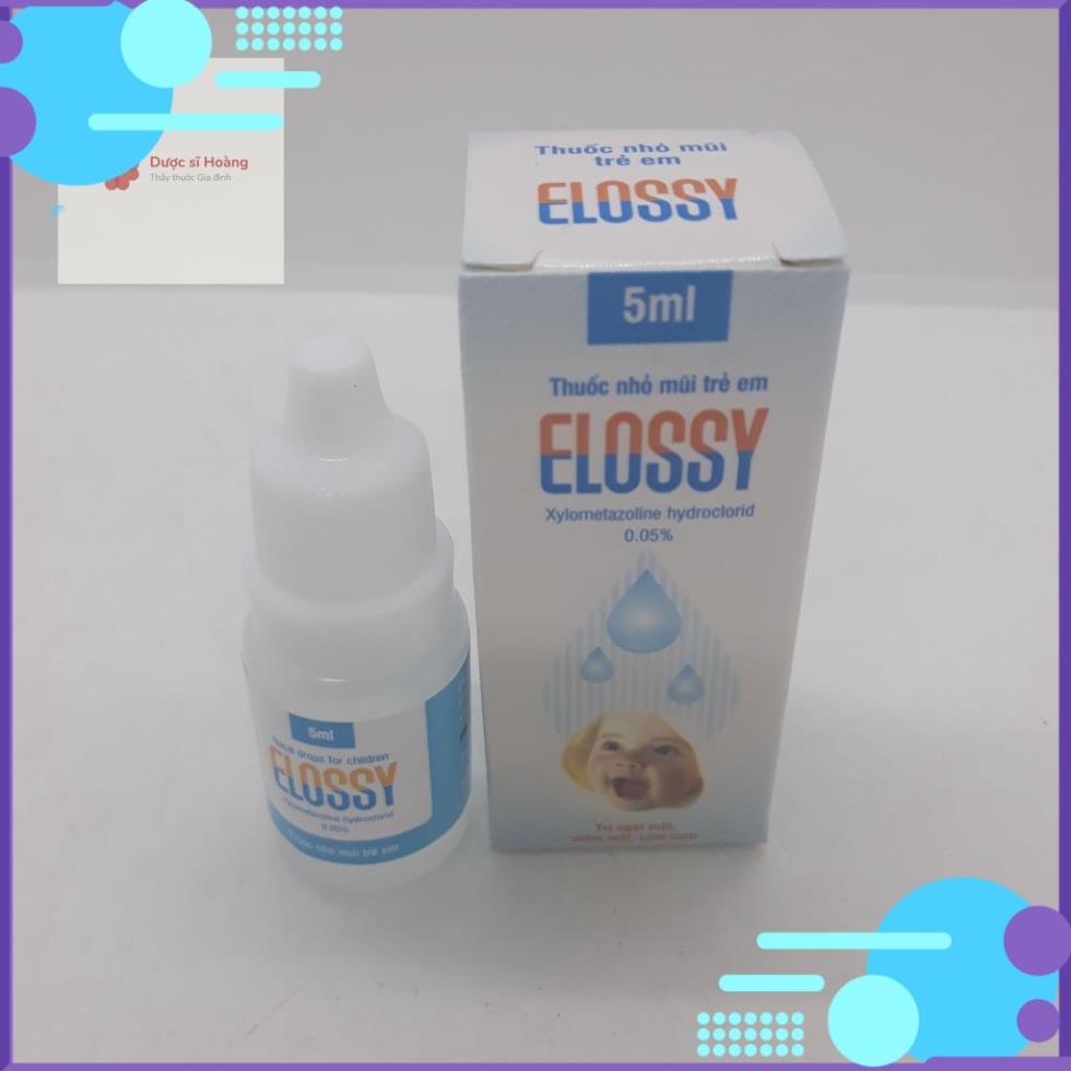 Nhỏ mũi ELOSSY trẻ em + lọ 5ml