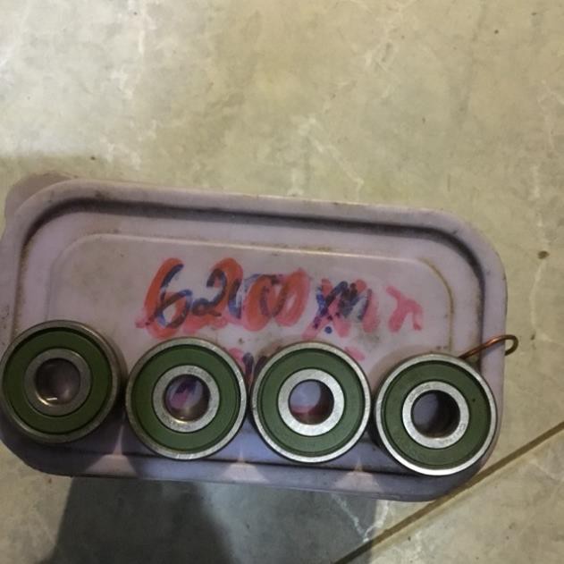 Vòng bi 6200 nắp nhựa xanh