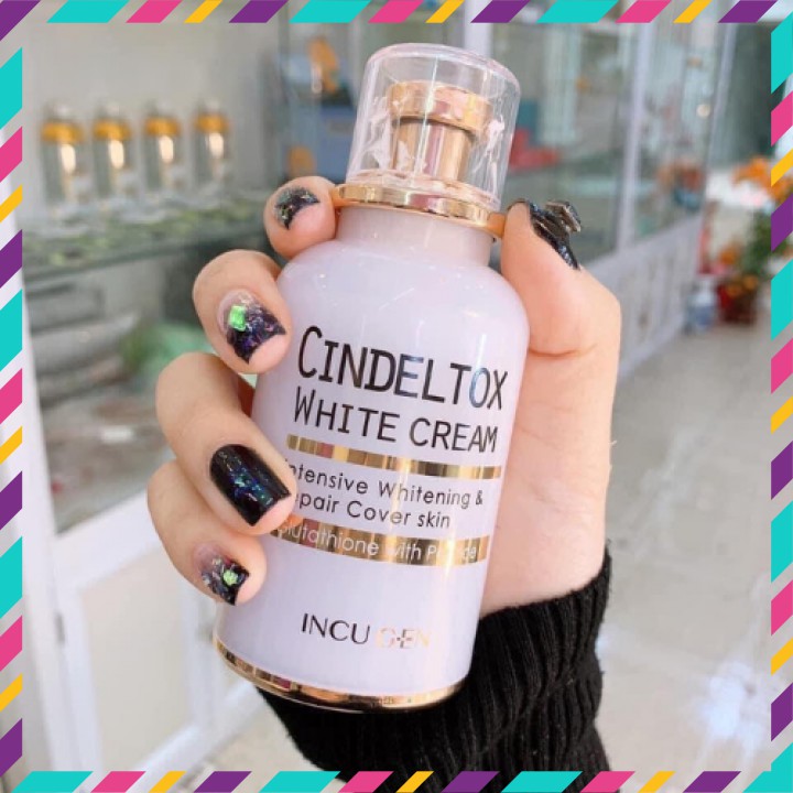 Kem Truyền Trắng Cindel Tox White Cream, Kem Dưỡng Trắng HÀN QUỐC 50ml