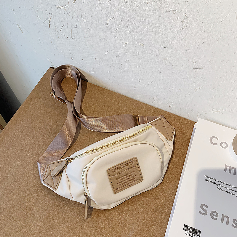 IELGY Túi Đeo Chéo Một Bên Ngực Bằng Vải Oxford Thời Trang Hàn Quốc Dành Cho Bạn Nữ