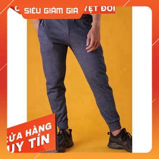 [xuất khẩu]  Quần jogger thun da cá nam nữ cao cấp