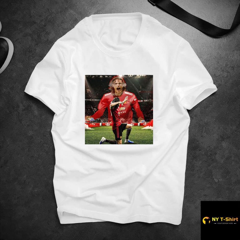 [Freeship] Áo Thun In Hình Edinson Cavani Man Utd Mã 09 - Áo In Hình Cầu Thủ Bóng Đá