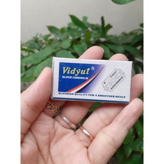 Combo 5 hộp lưỡi lam trắng Vidyut/ Bic (25 lưỡi)