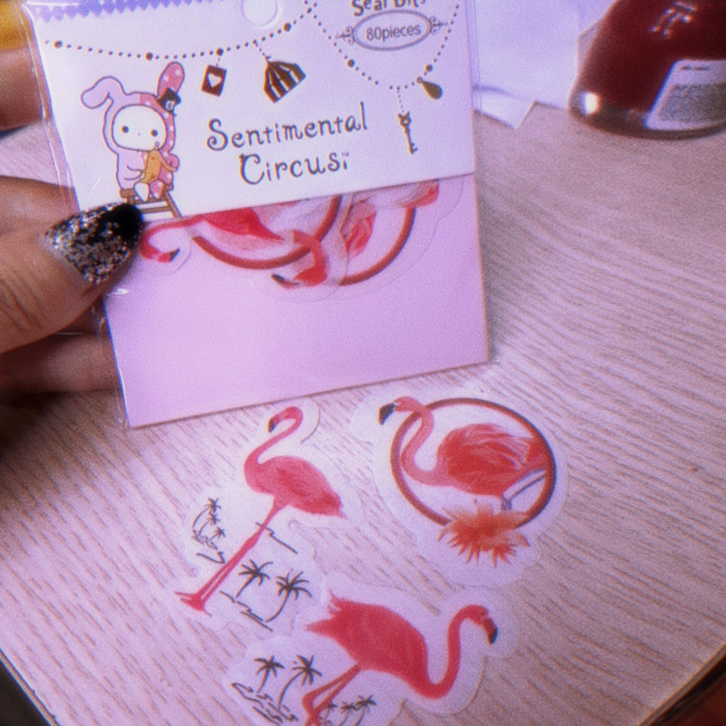 🍉80 Sticker Trang Trí Sổ Tay/ Planner/ Điện Thoại/ Nhật Ký Hoạt Hình Đáng Yêu - Hình Dán Trang Trí DUASHOP.