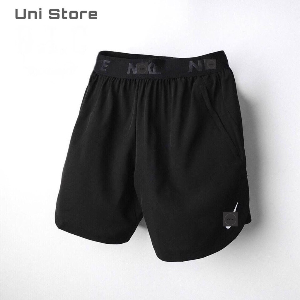 Quần short nam quần đùi thể thao tập gym chạy bộ mặc nhà chơi tenis chất mát mẻ chuẩn phom- QSN11