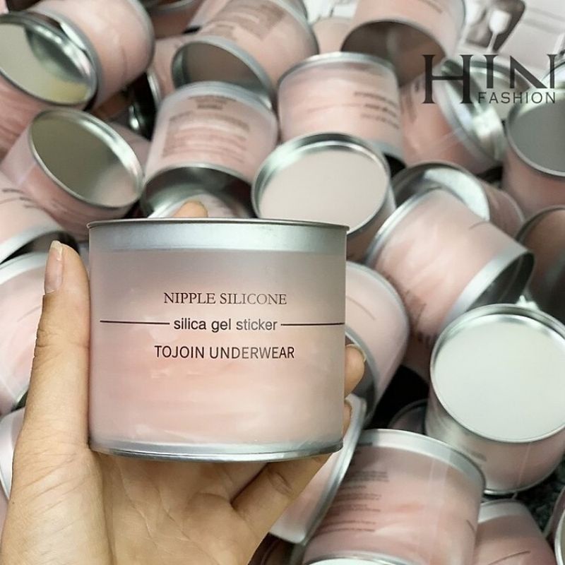 Hộp dán đầu ti hồng