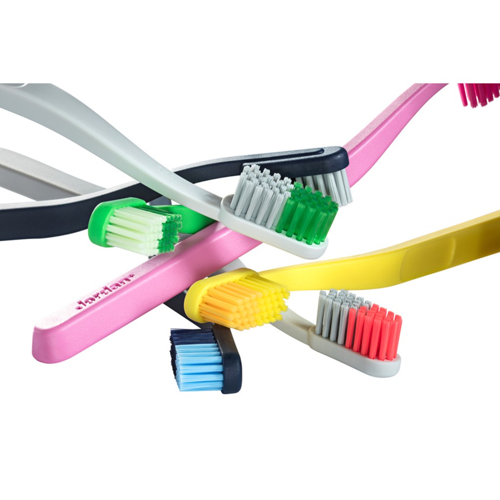 [Giao Hỏa Tốc] 15 Bàn Chải Đánh Răng Jordan Clean Smile Lông Mềm Vừa Phải.