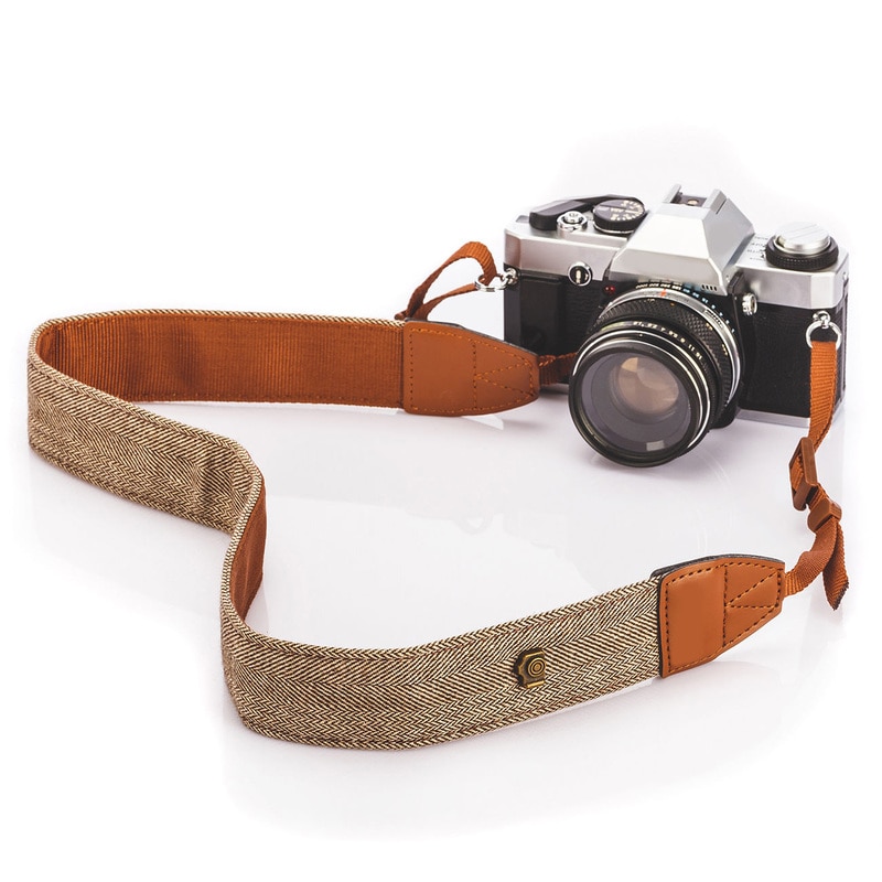 Dây đeo máy ảnh làm từ cotton 100% phong cách vintage cho Sony DSLR